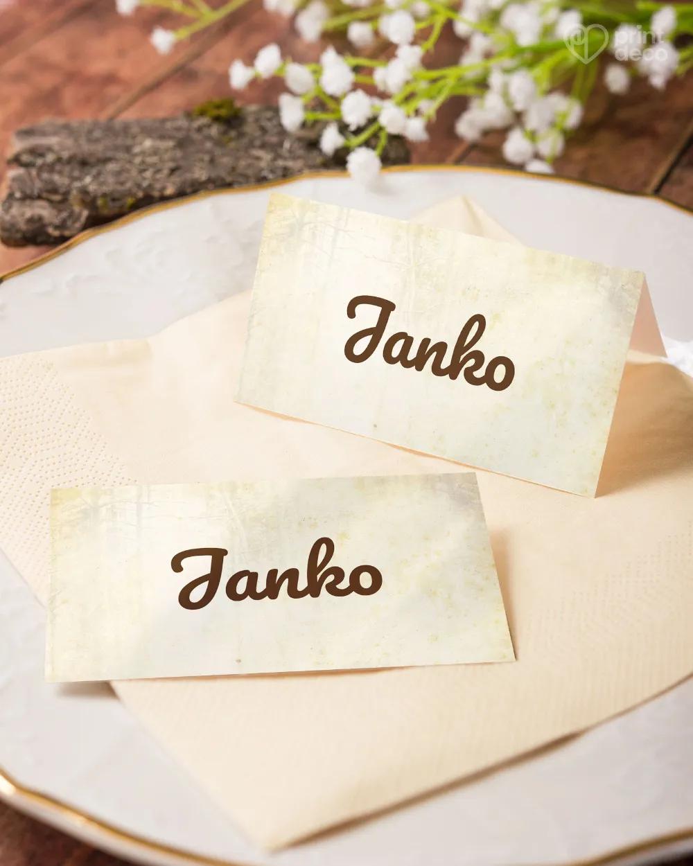 Menovky na oslavu Lesné huby 1/5