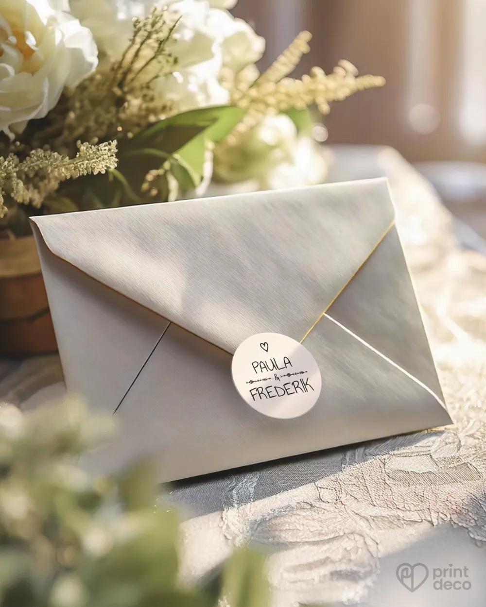 Mini nálepky na obálky / darčeky s motívom Vintage 03 1/3