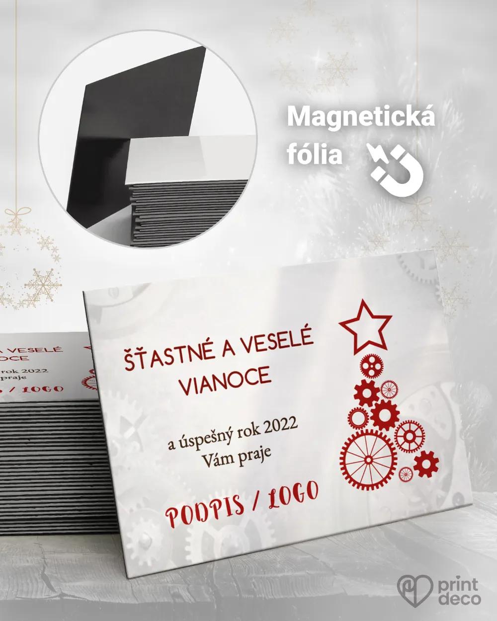 Personalizované vianočné magnetky – motív 22