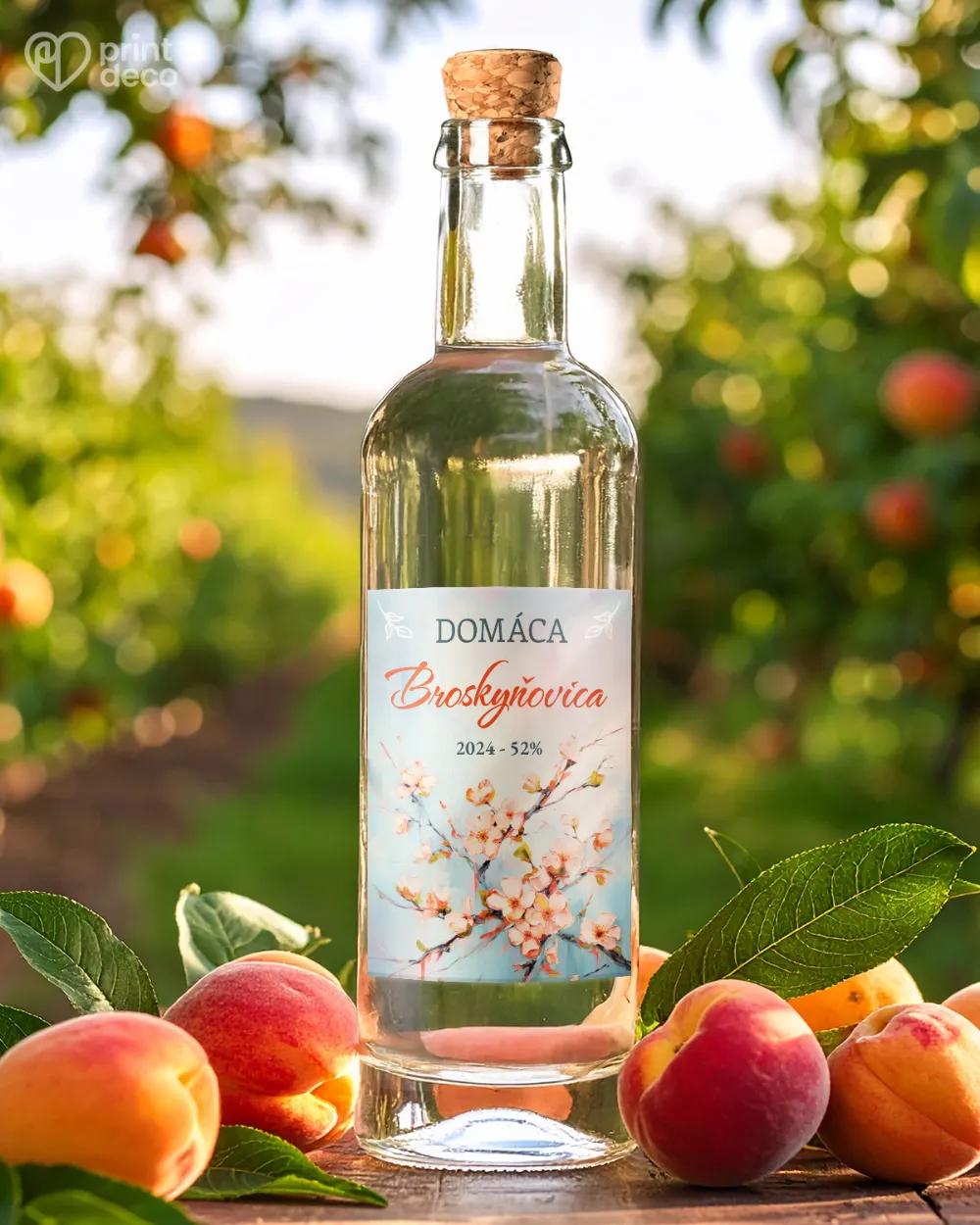 Etikety na pálenku Broskyňovica 07 1/2