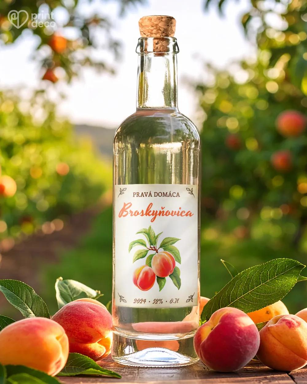 Etikety na pálenku Broskyňovica 09 1/2