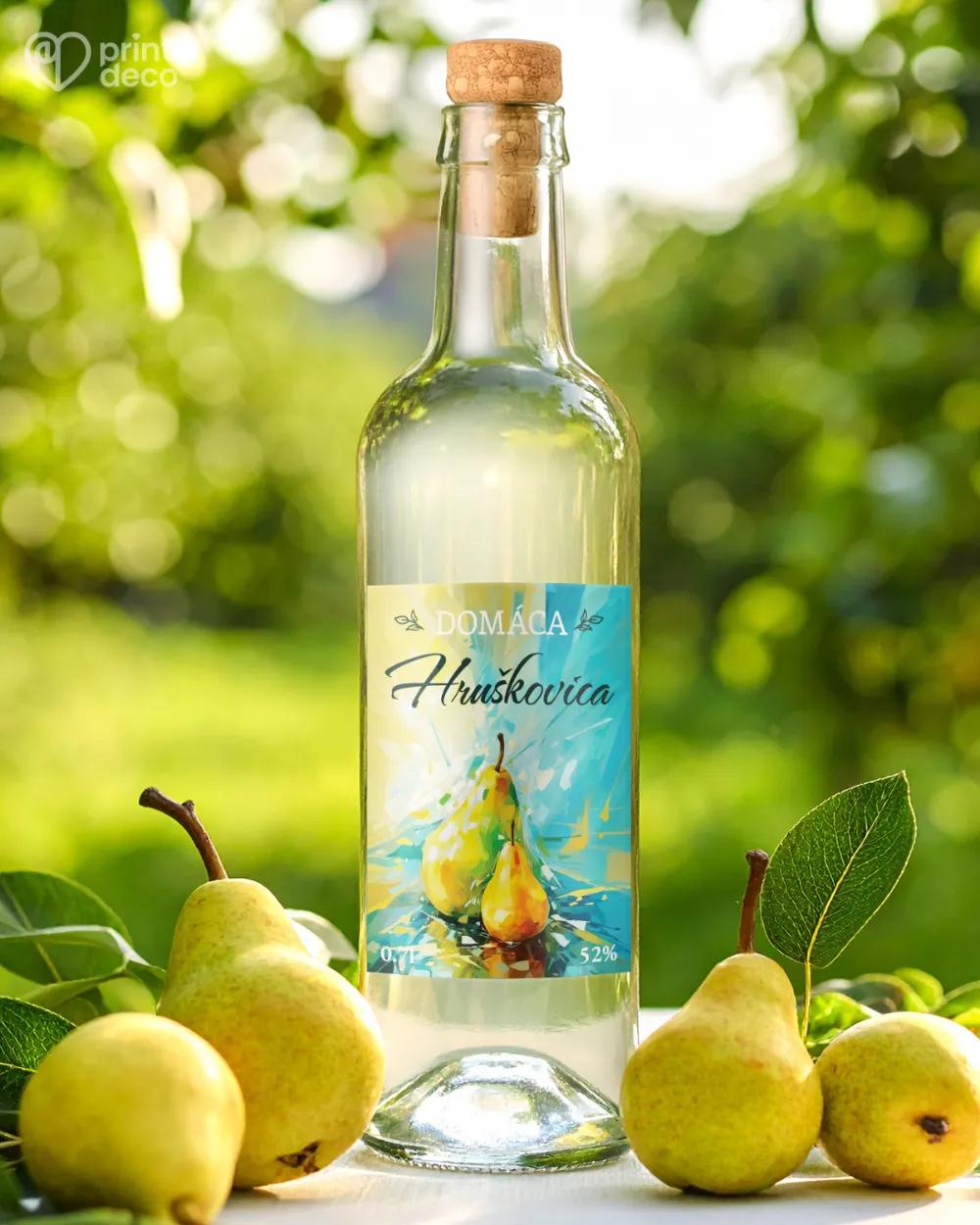 Etikety na pálenku Hruškovica 01 1/2