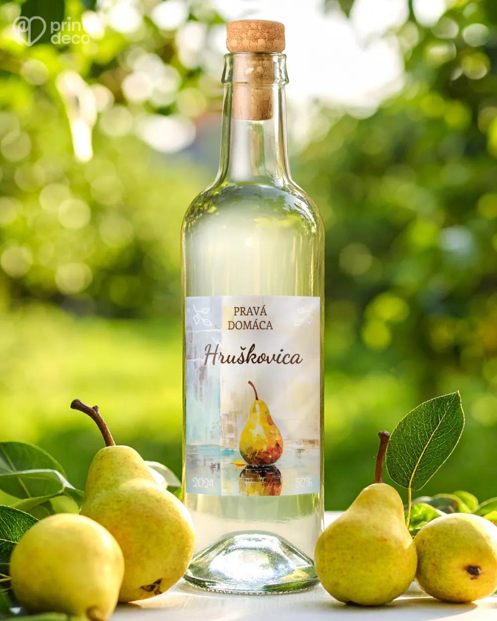 Etikety na pálenku Hruškovica 03 1/2