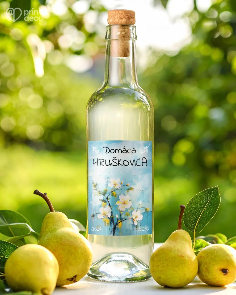 Etikety na pálenku Hruškovica 06 1/2