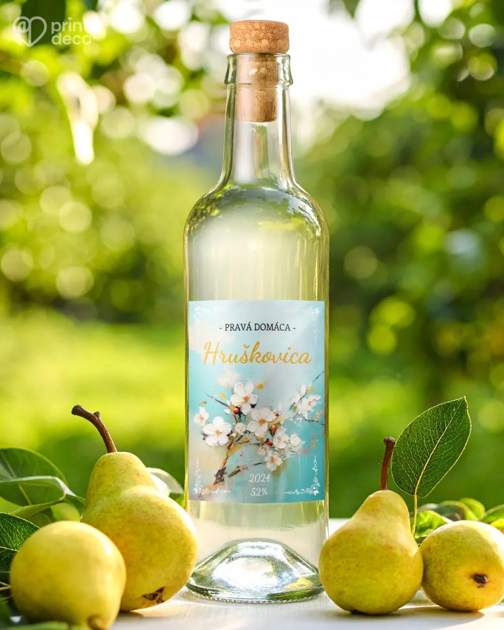 Etikety na pálenku Hruškovica 07 1/2