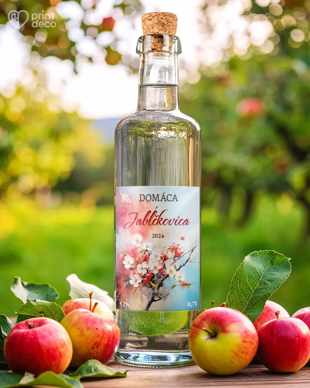 Etikety na pálenku Jabĺčkovica 06 1/2