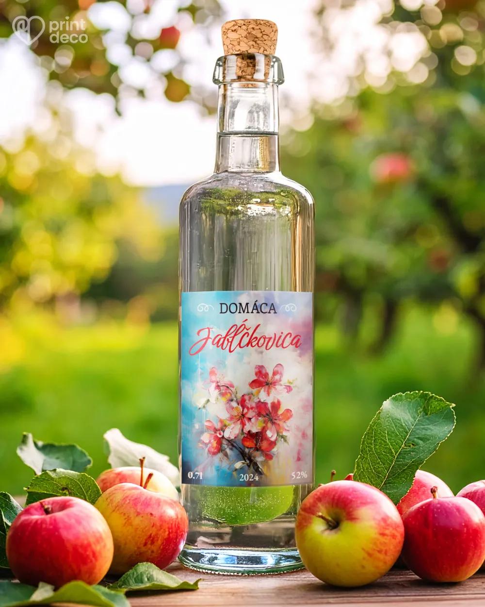 Etikety na pálenku Jabĺčkovica 07 1/2