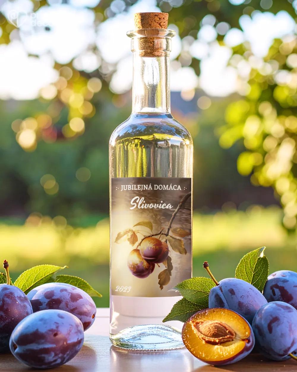 Etikety na pálenku Slivovica 02 1/2