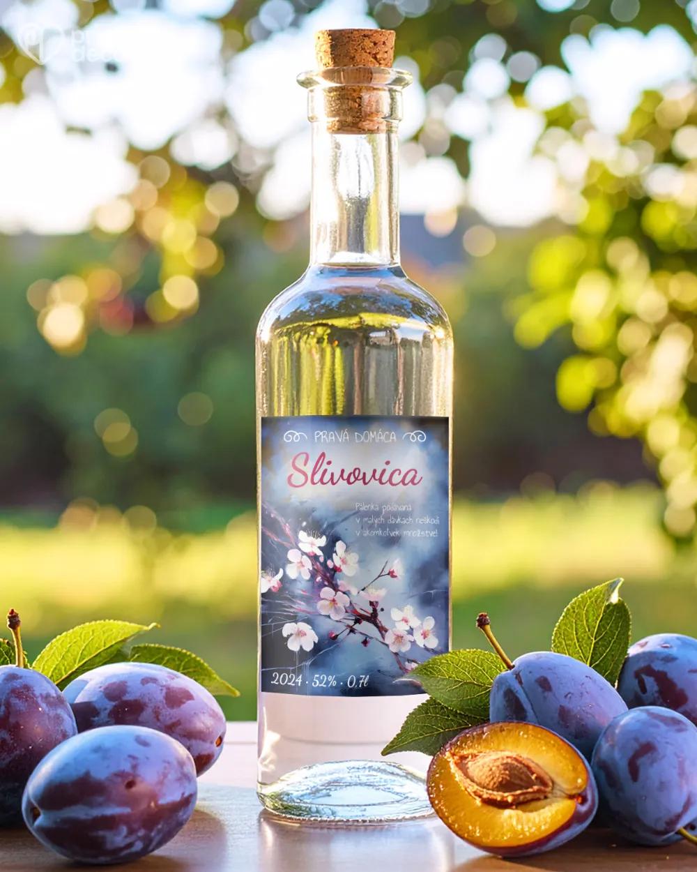 Etikety na pálenku Slivovica 06 1/2