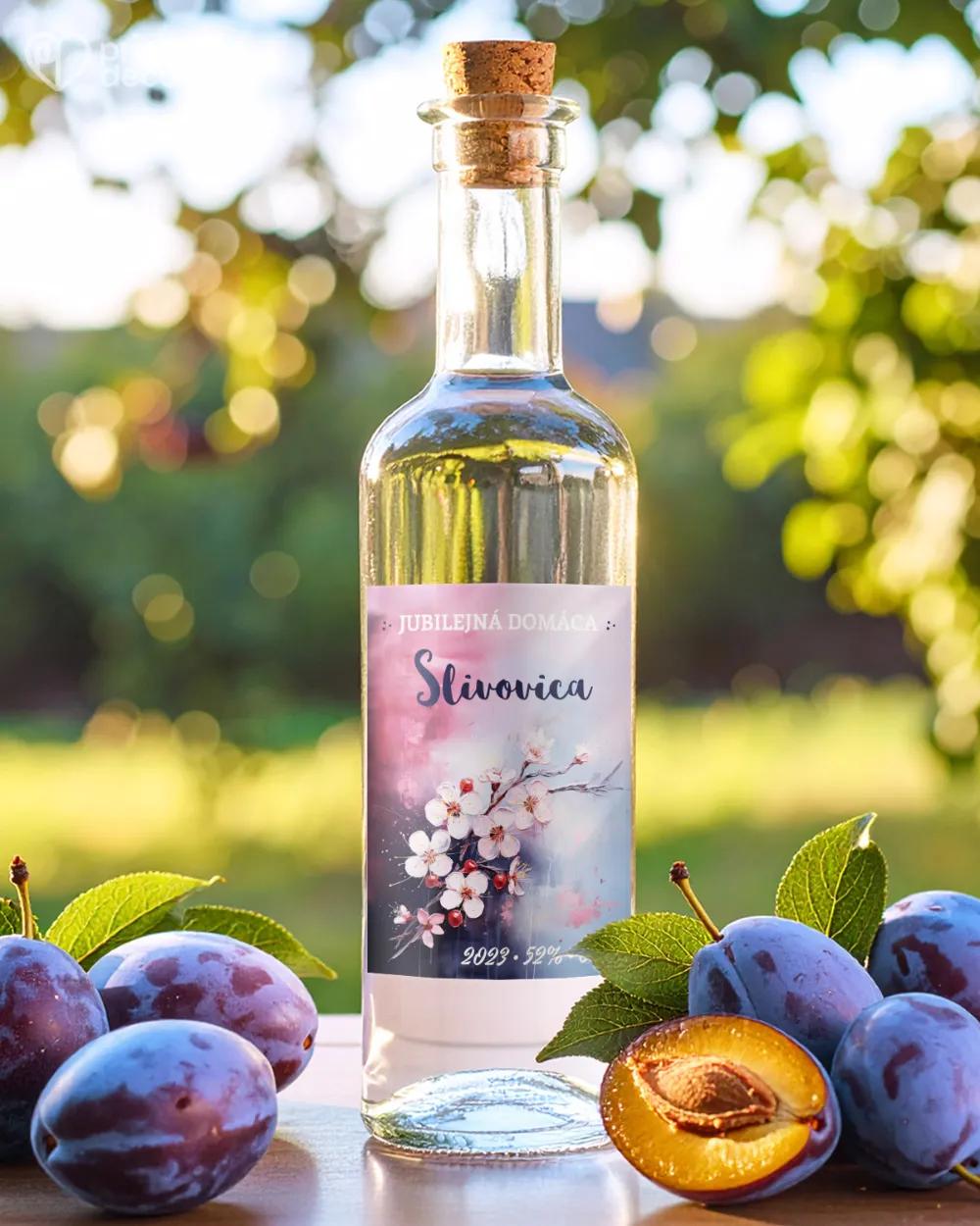 Etikety na pálenku Slivovica 07 1/2