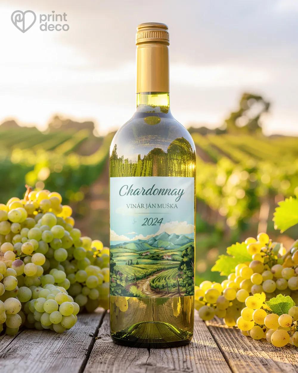 Etikety na víno - motív 04 1/2