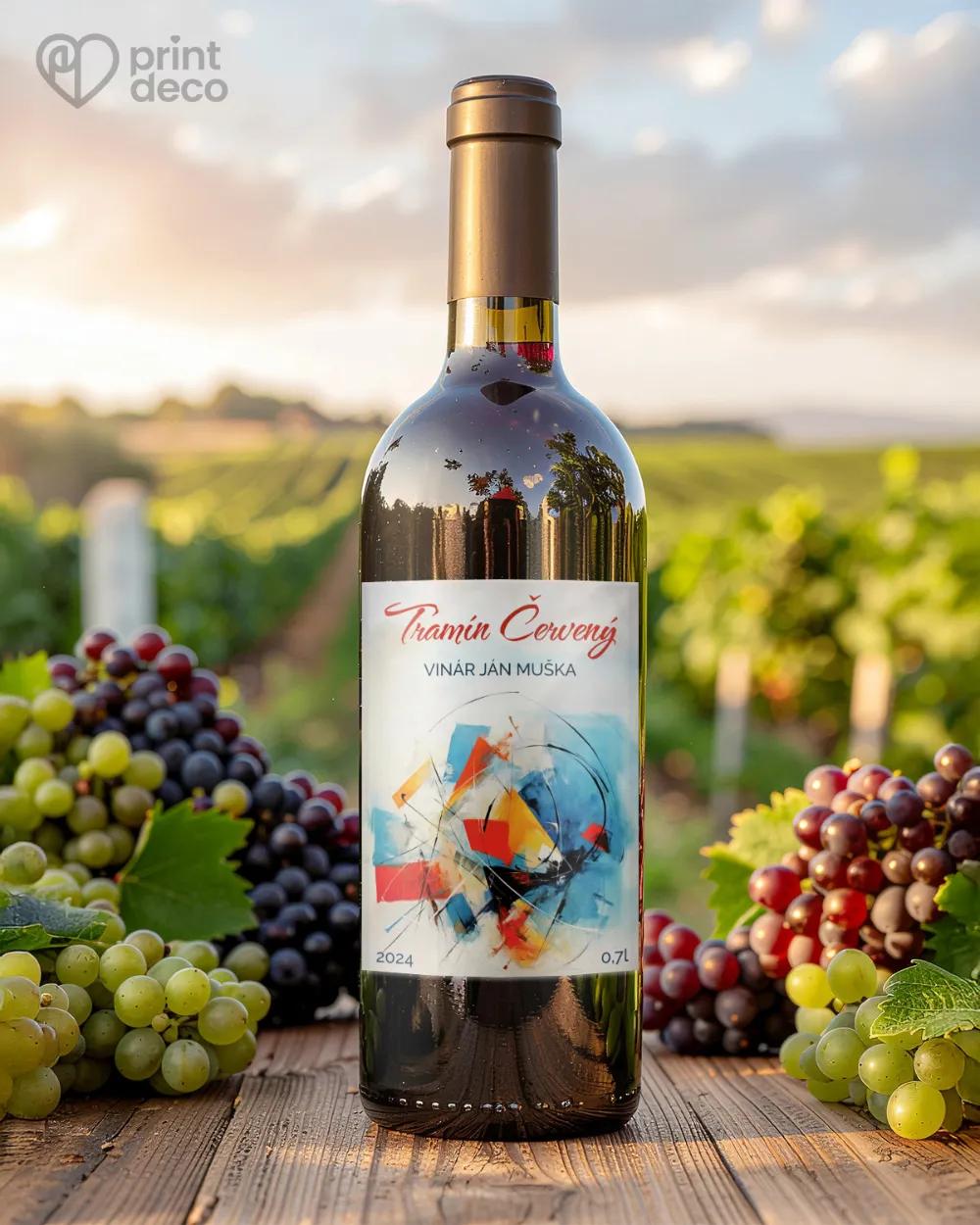 Etikety na víno - motív 27 1/2