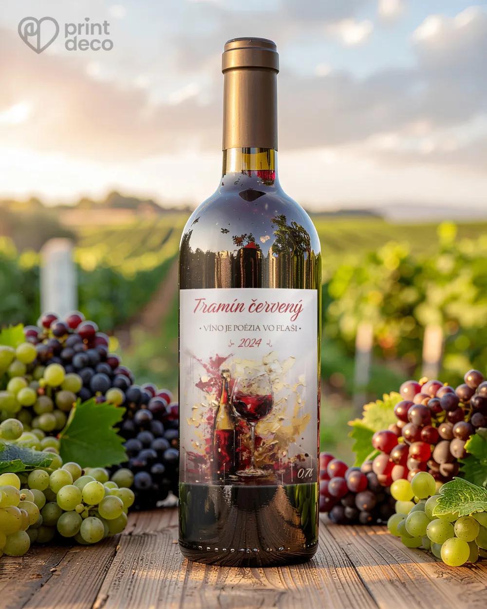 Etikety na víno - motív 35 1/2