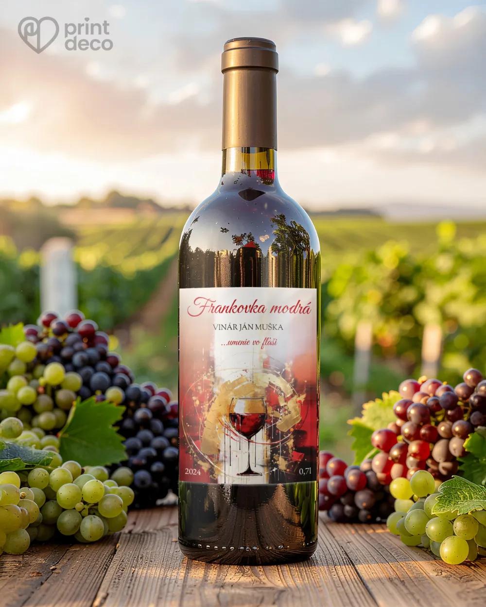 Etikety na víno - motív 36 1/2