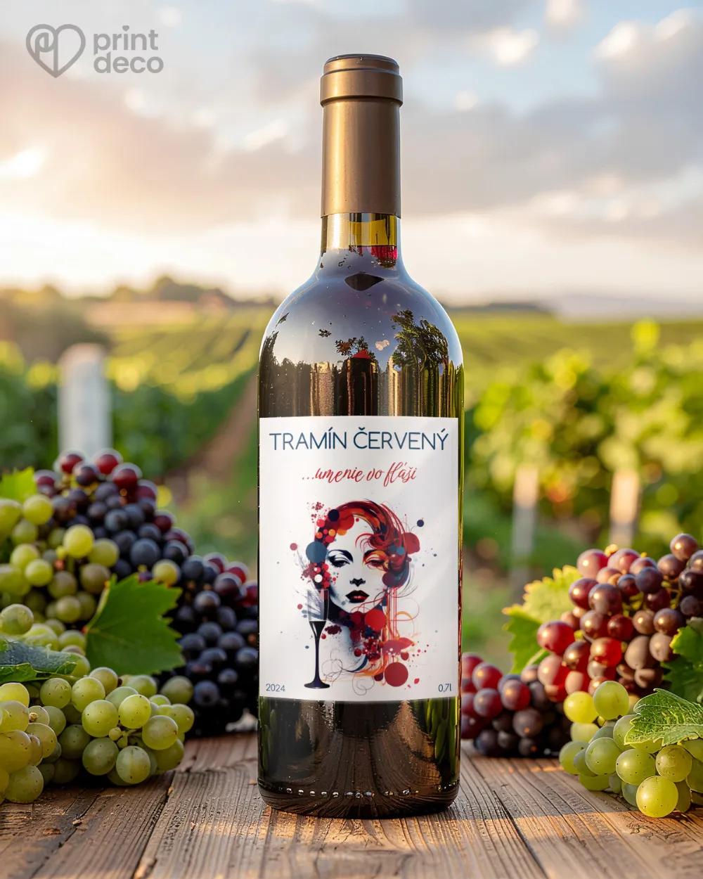 Etikety na víno - motív 38 1/2