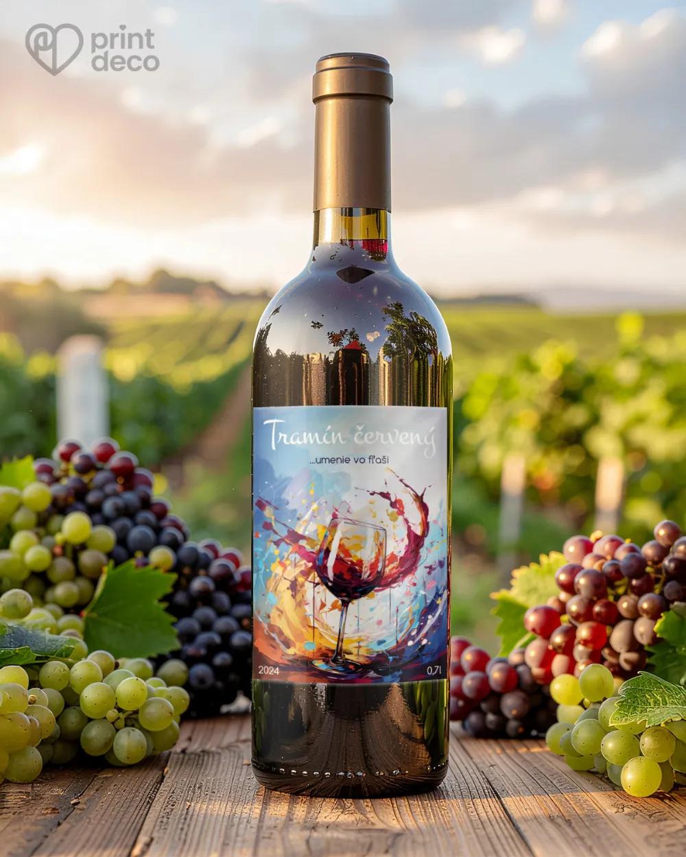 Etikety na víno - motív 42 1/2