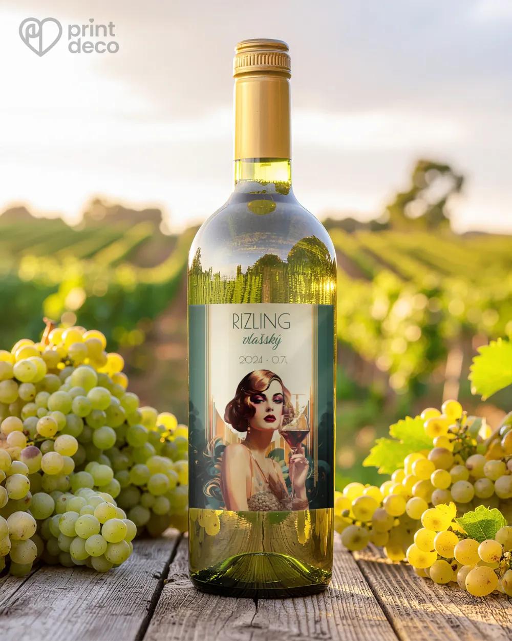 Etikety na víno - motív 46 1/2