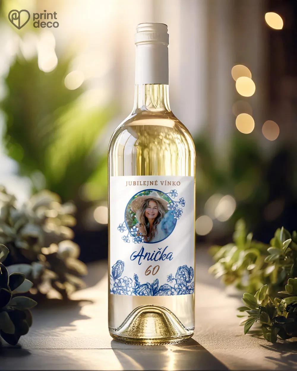 Etikety na fľaše Poľné kvety 06 s fotkou 1/2