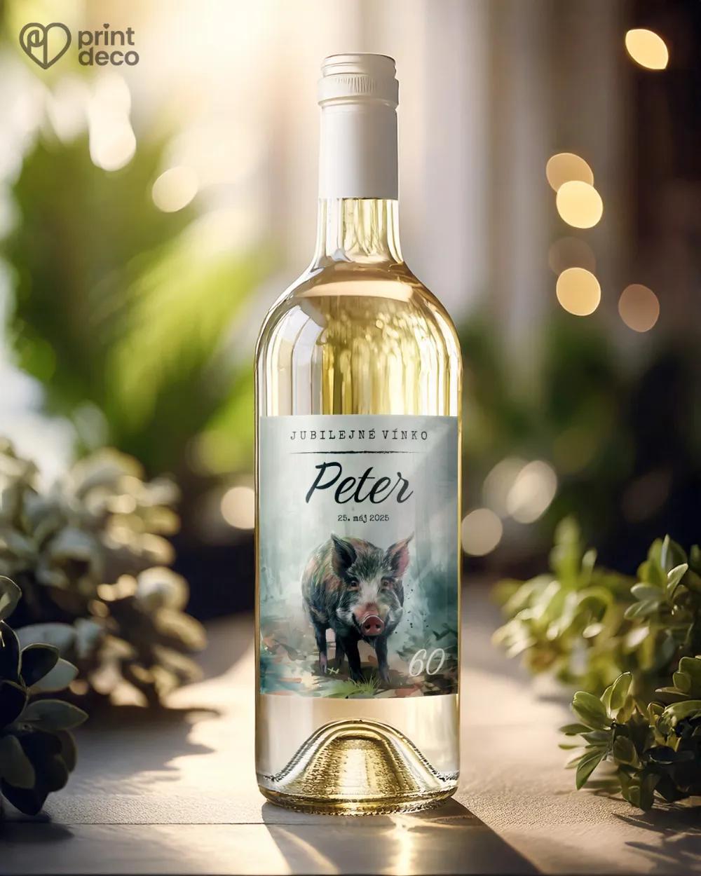 Etikety na fľaše Diviak 01 1/2