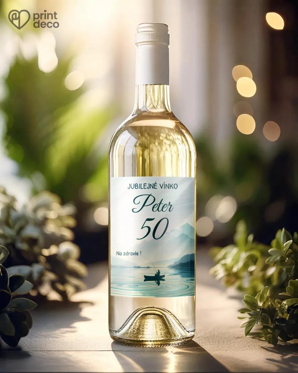 Etikety na fľaše Rybár 05 1/2