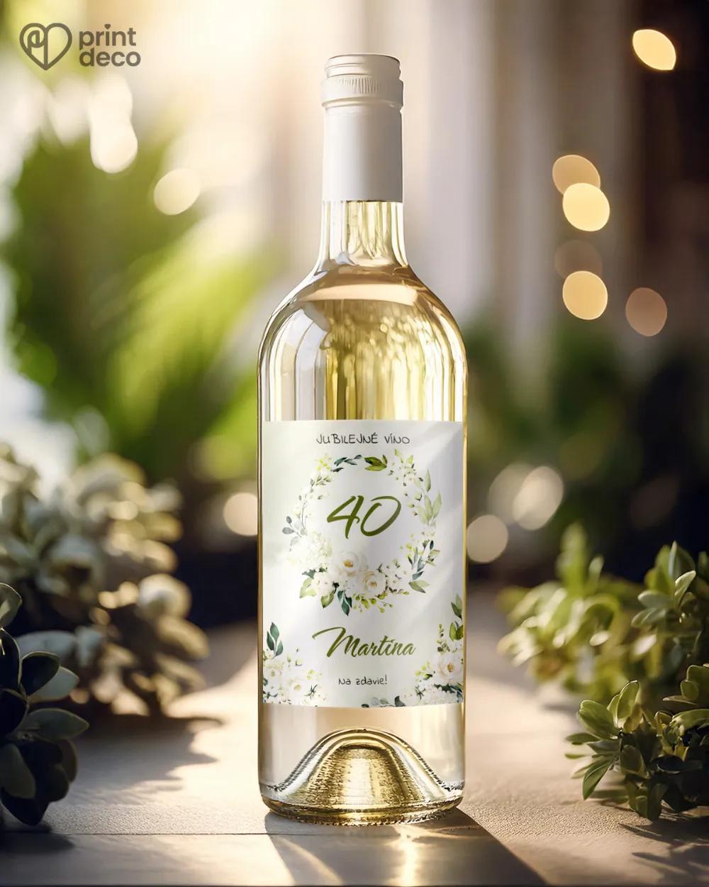 Etikety na fľaše Šípové ruže 07 1/2