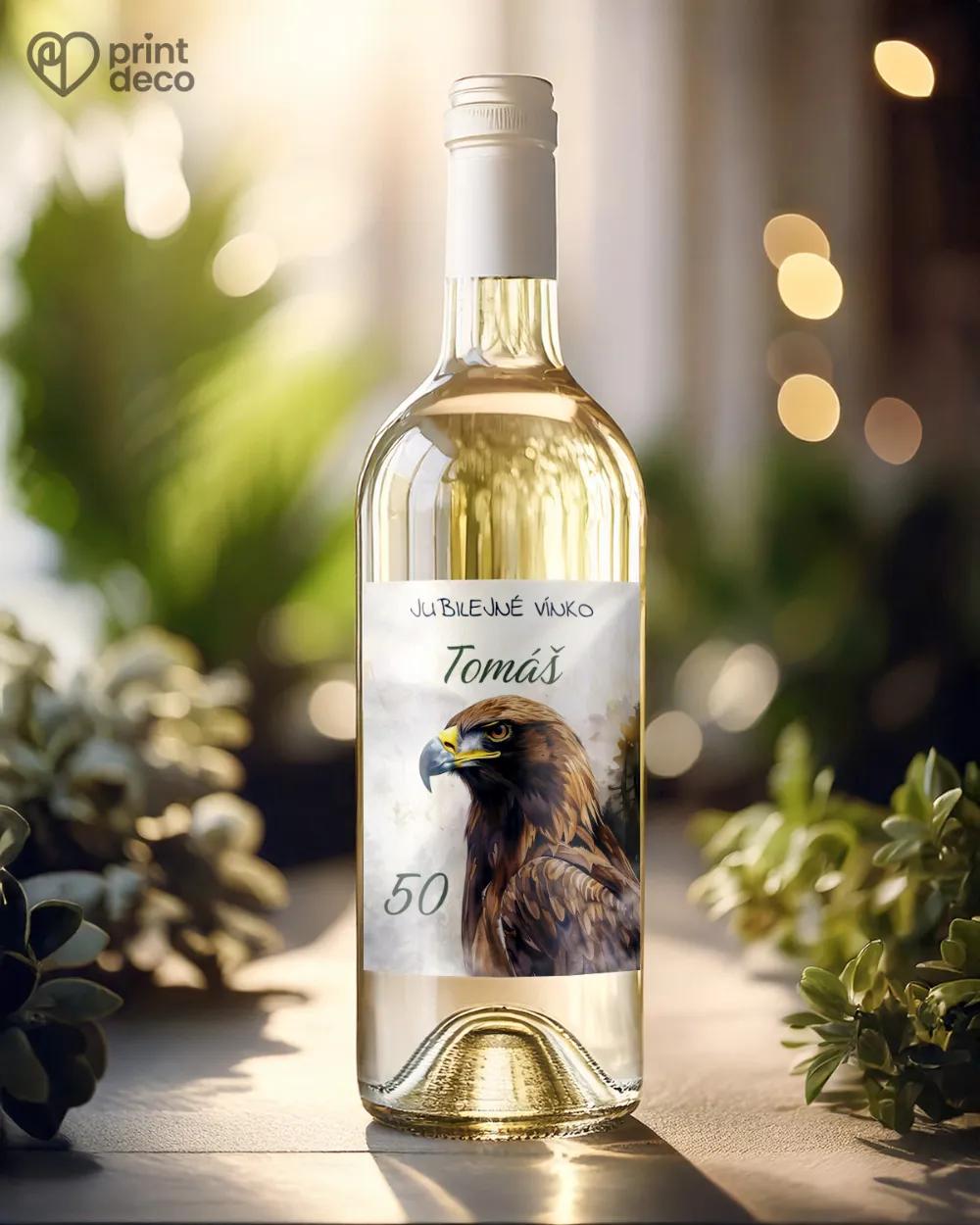 Etikety na fľaše Orol 02 1/2