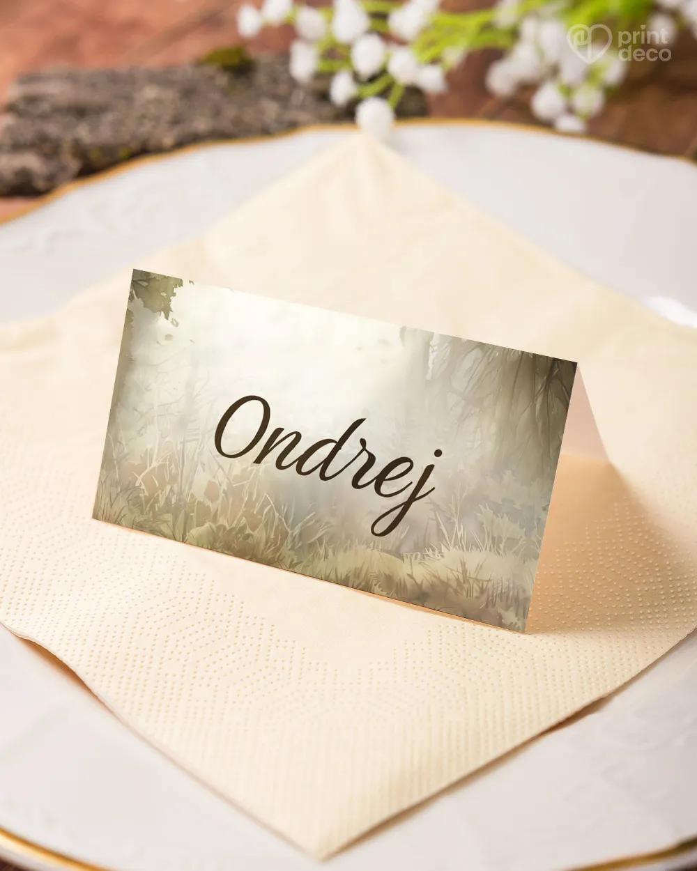 Menovky na oslavu Poľovný pes 01 4/5