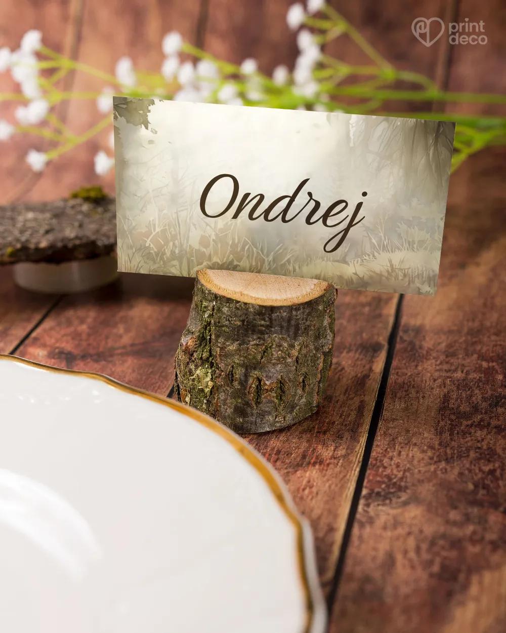 Menovky na oslavu Poľovný pes 01 2/5