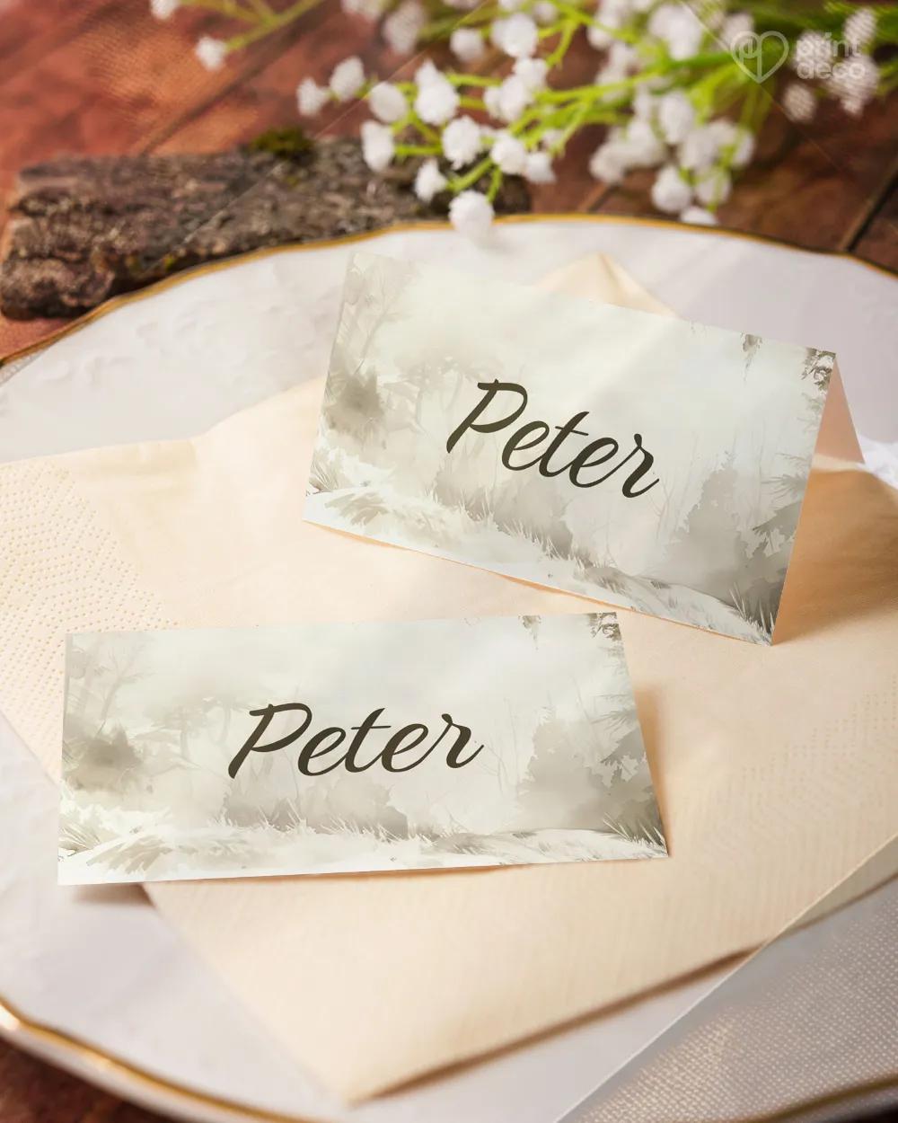 Menovky na oslavu Poľovný pes 02 1/5