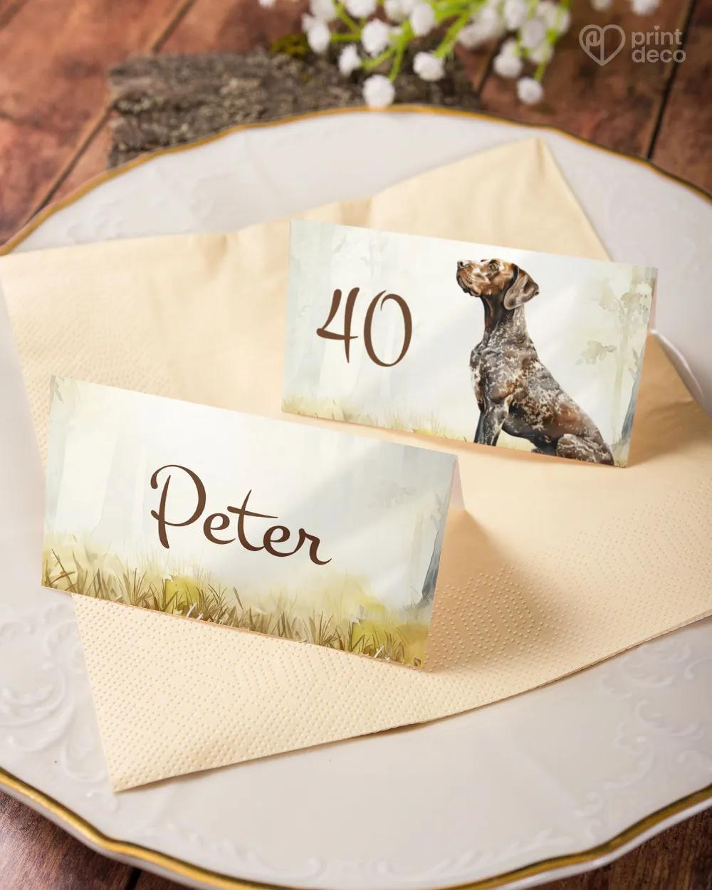 Menovky na oslavu Poľovný pes 05