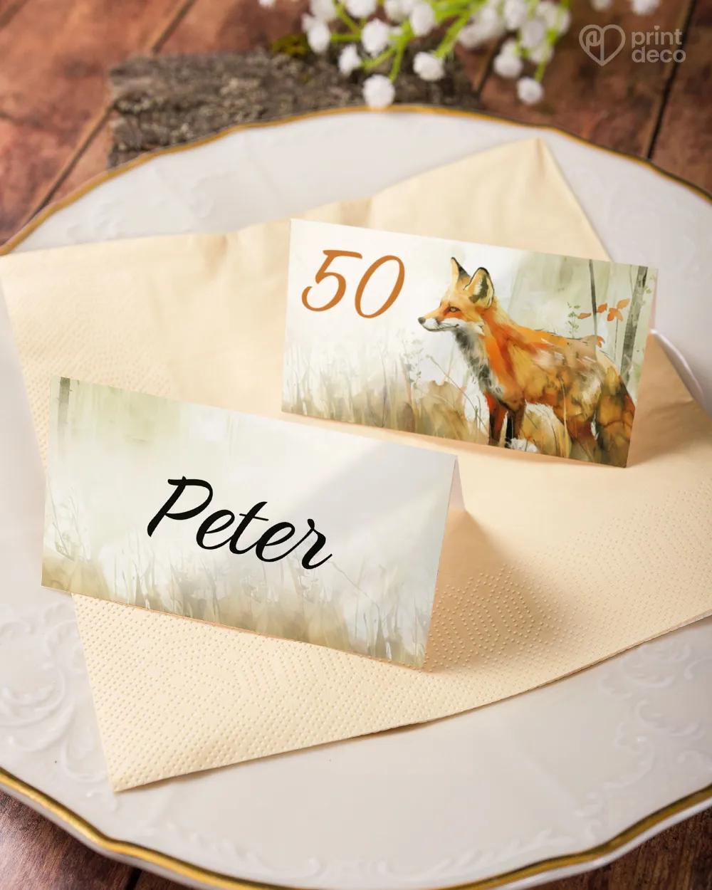 Menovky na oslavu Líška 01