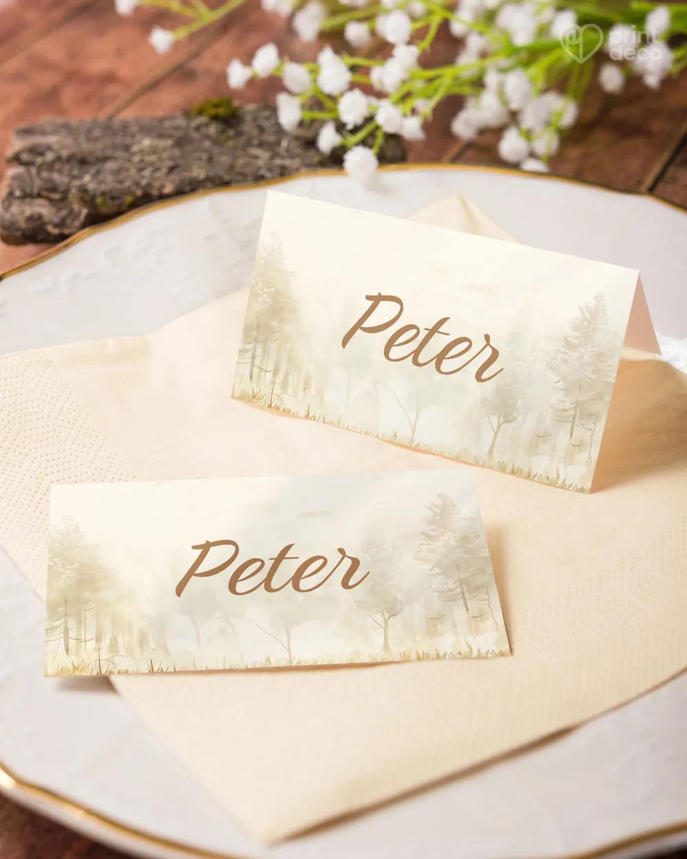 Menovky na oslavu Jeleň 02 1/5