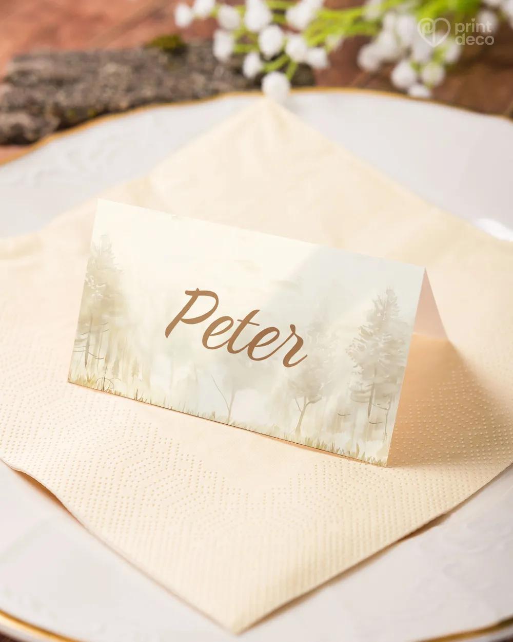 Menovky na oslavu Jeleň 02 4/5