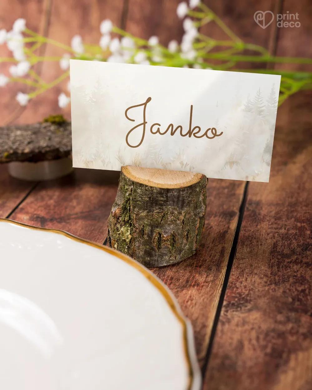 Menovky na oslavu Jeleň 03 2/5