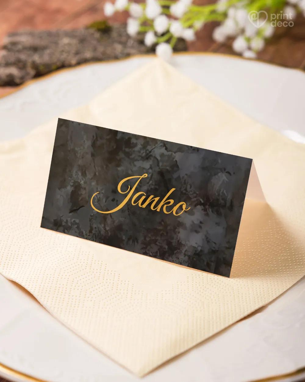 Menovky na oslavu Jeleň 06 4/5