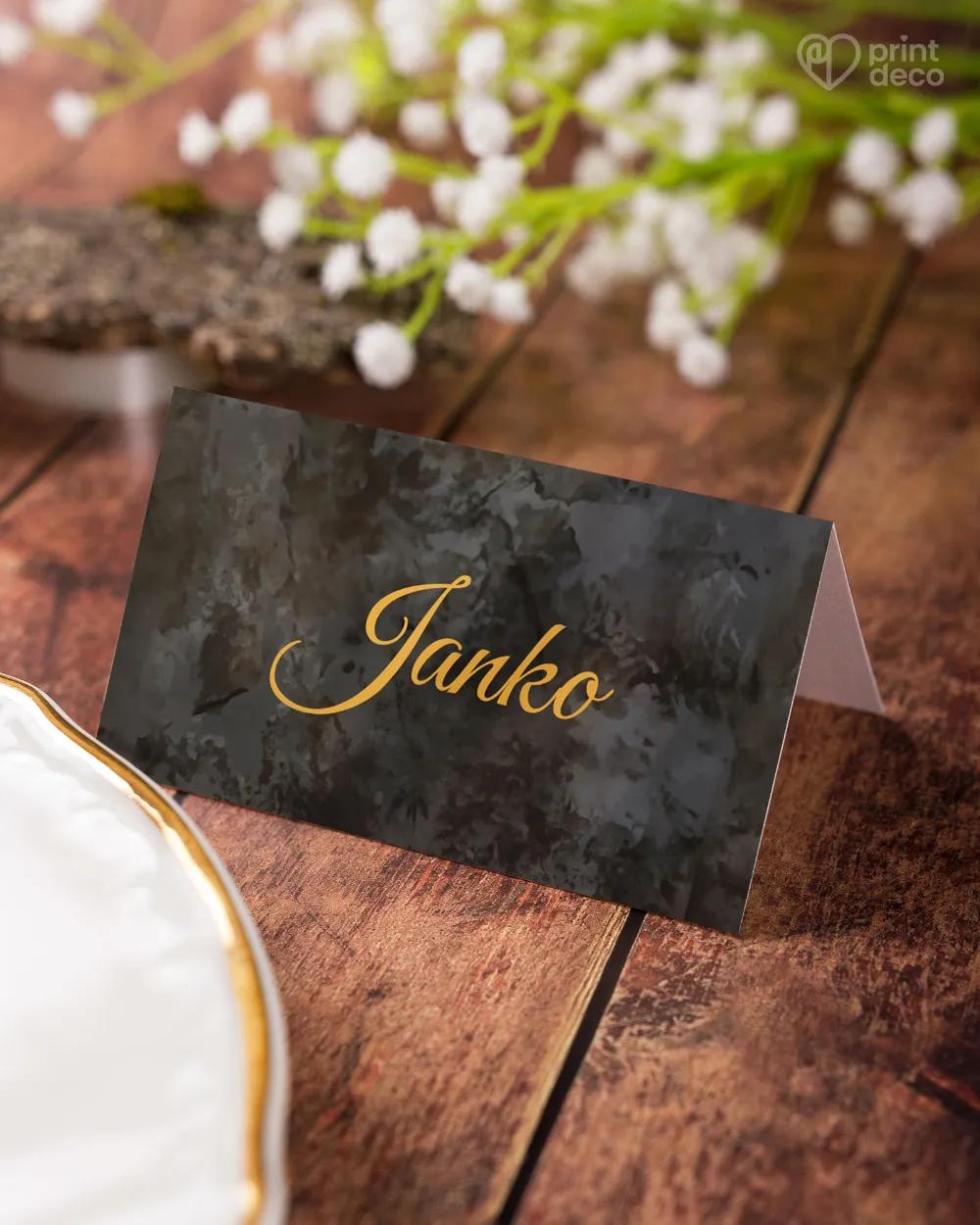 Menovky na oslavu Jeleň 06 3/5