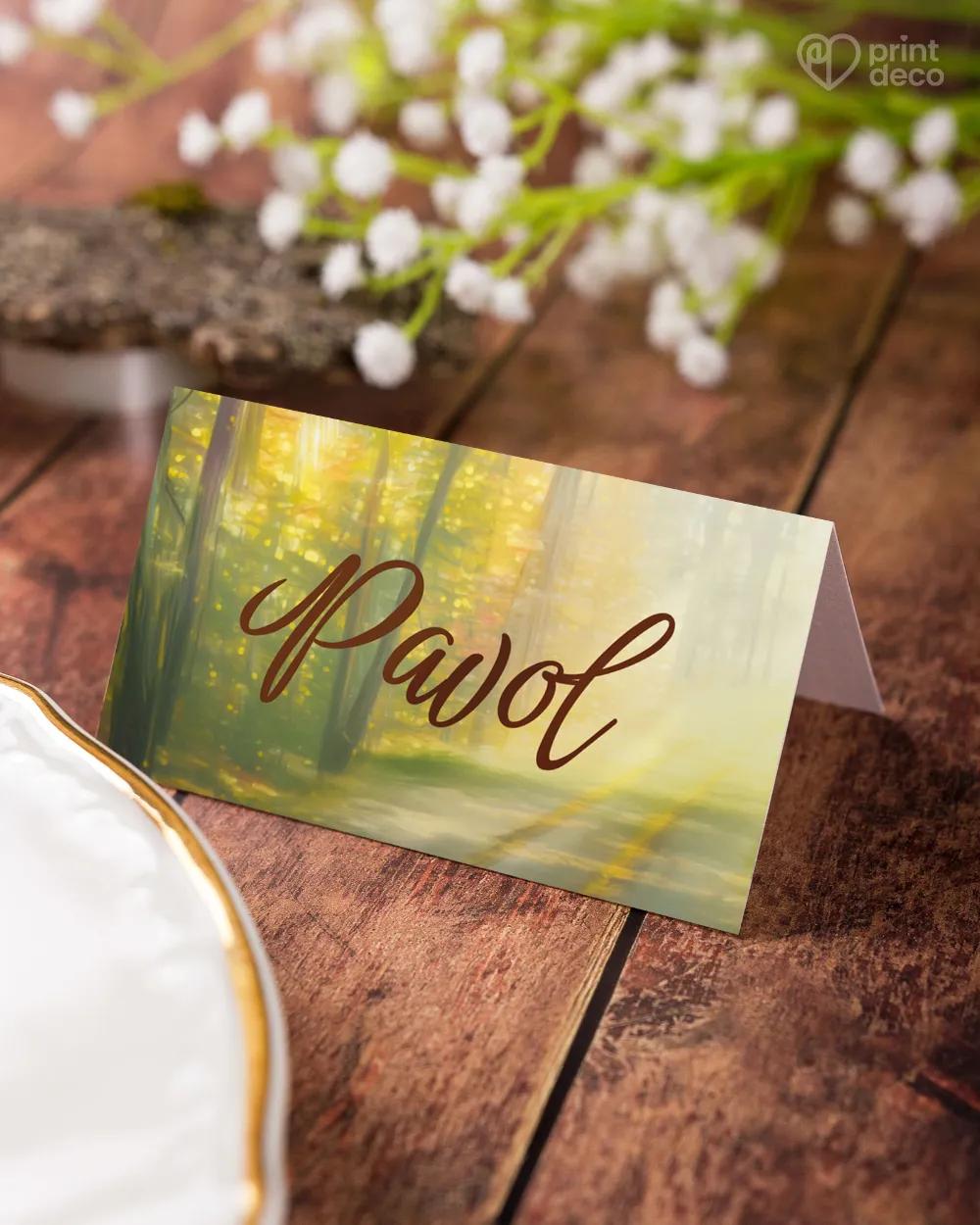 Menovky na oslavu Jeleň 08 3/5