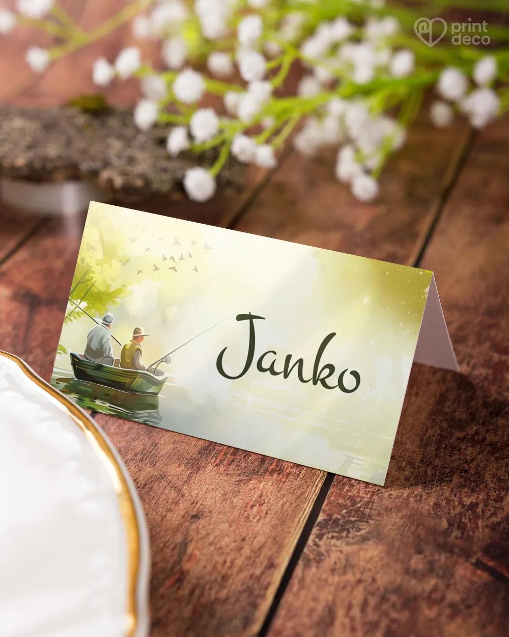 Menovky na oslavu Rybár 04 3/5