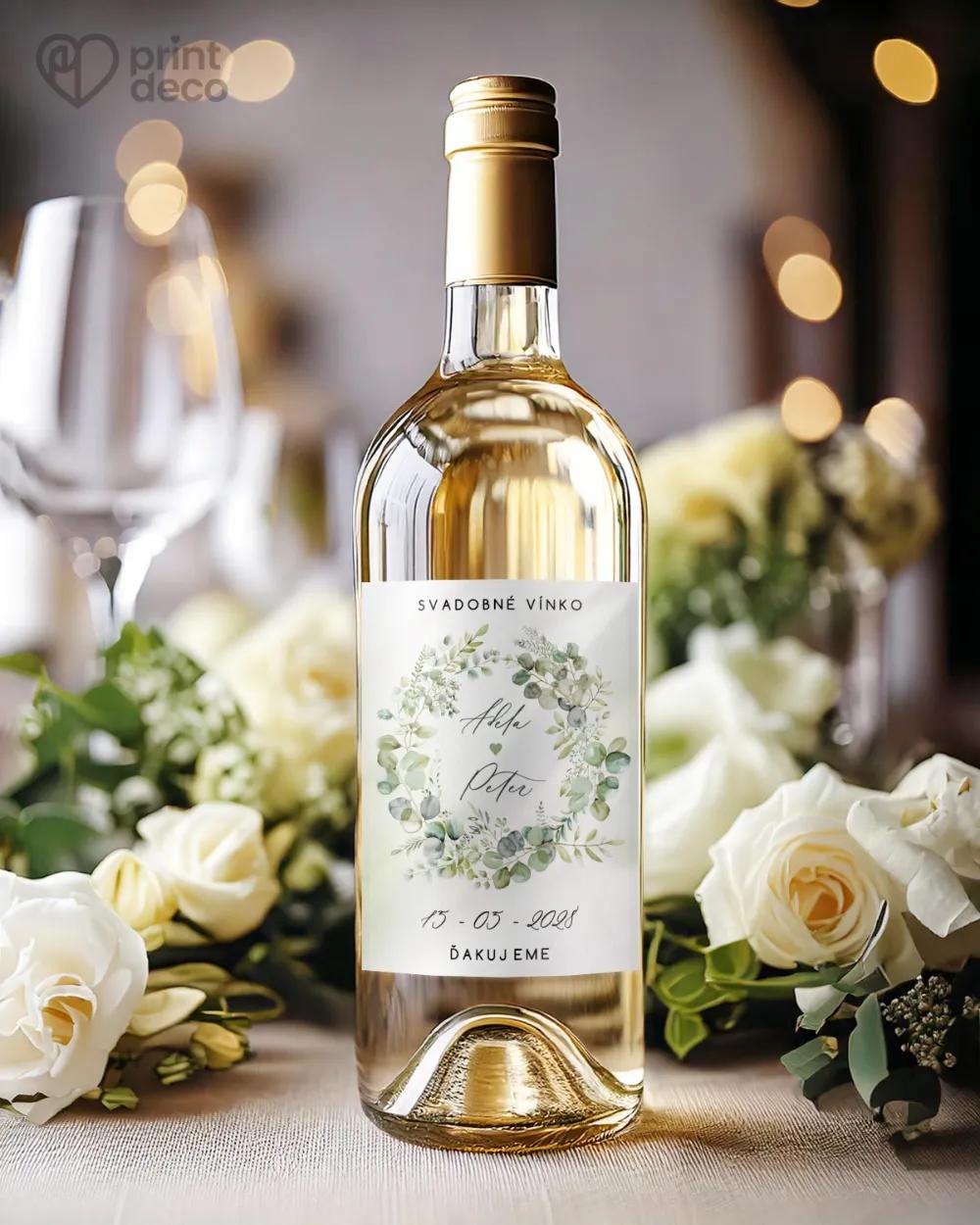 Svadobné etikety - Sľúb prírody I. 1/2