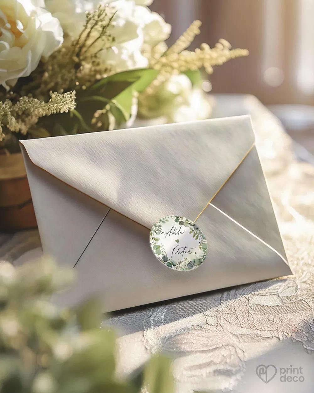 Mini nálepky na obálky / darčeky Sľúb prírody I. 2/3