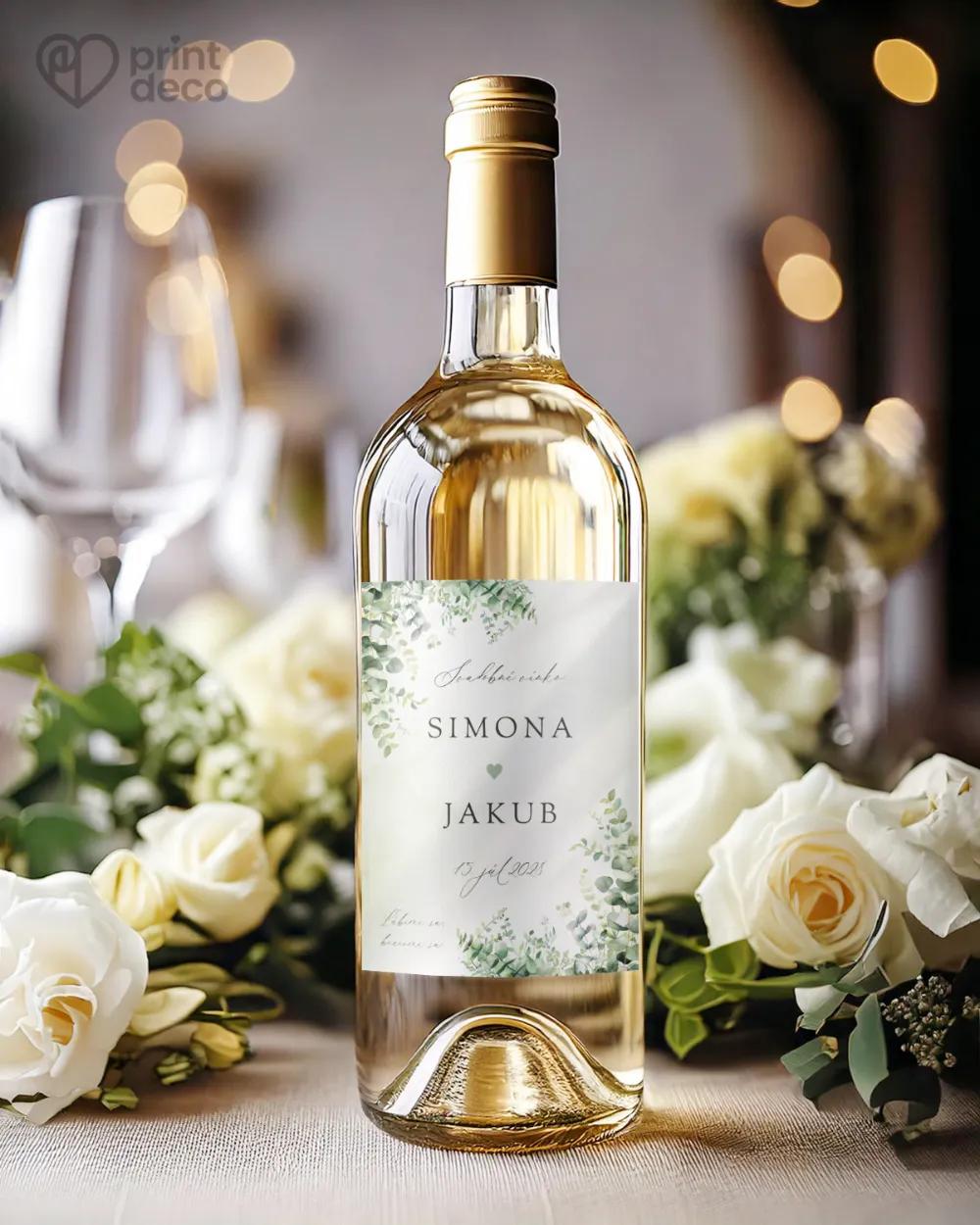 Svadobné etikety - Sľúb prírody III. 1/2