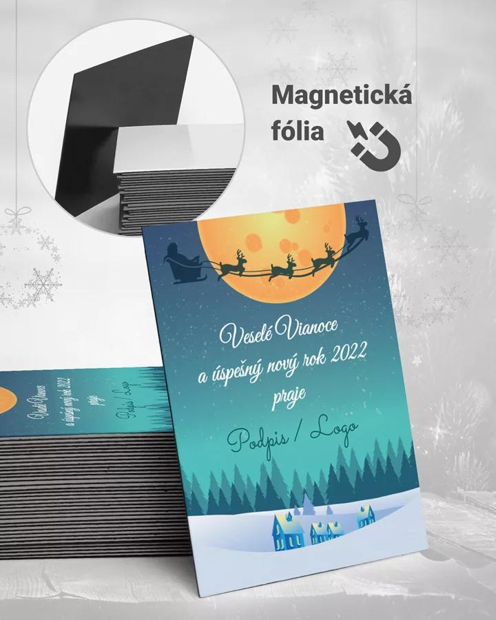 Vianočné magnetky - motív 07 (bez fotky)