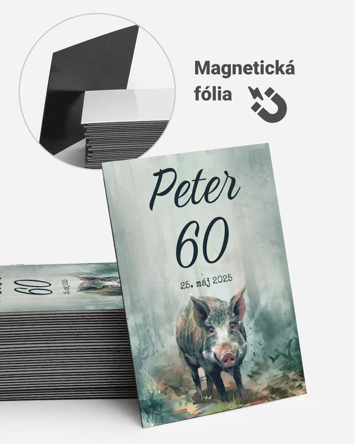 Pamätné magnetky z oslavy  - Diviak 01