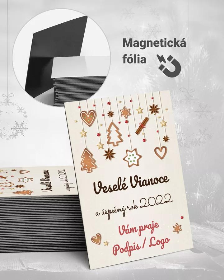 Vianočné magnetky - motív 10
