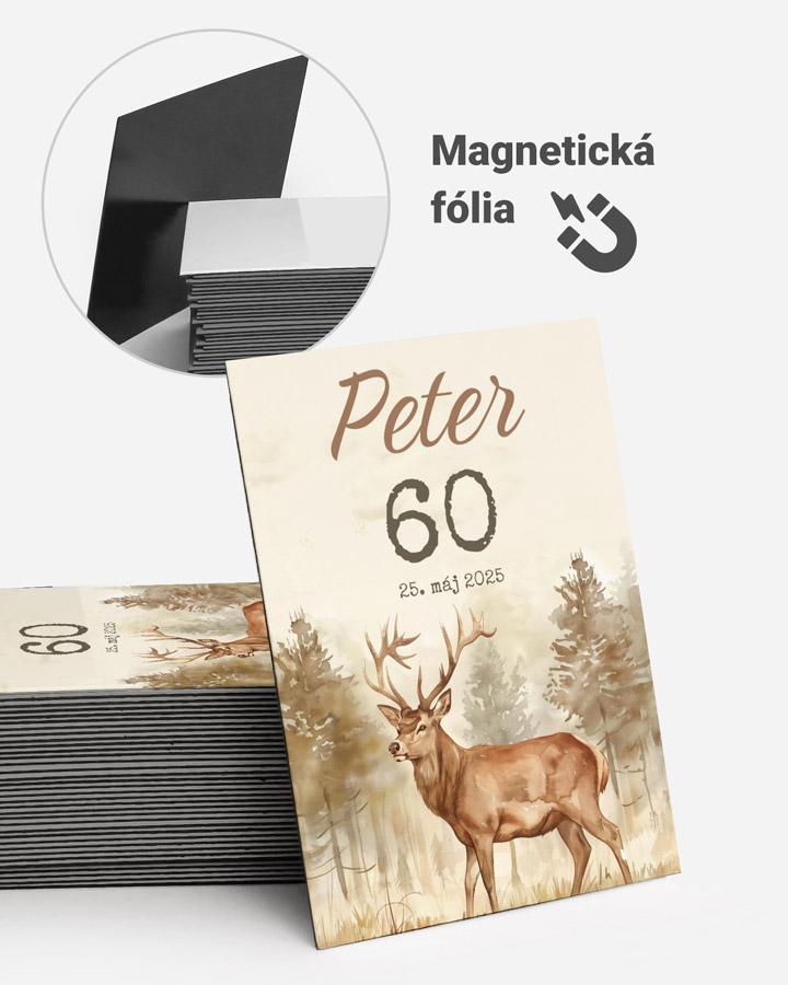 Pamätné magnetky z oslavy  - Jeleň 02