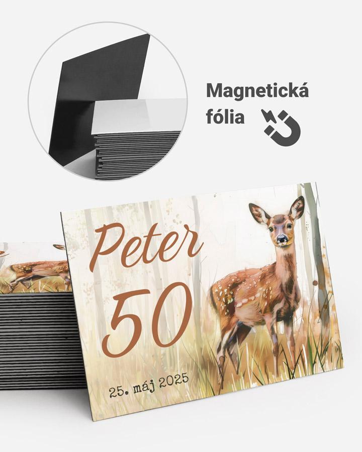 Pamätné magnetky z oslavy  - Srnka 01