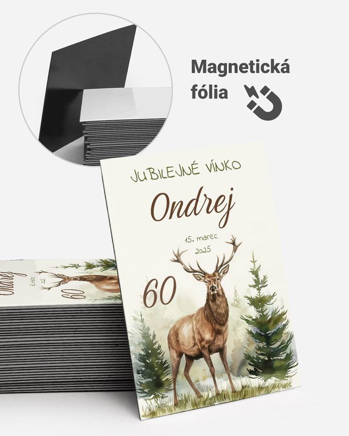 Pamätné magnetky z oslavy  - Jeleň 04