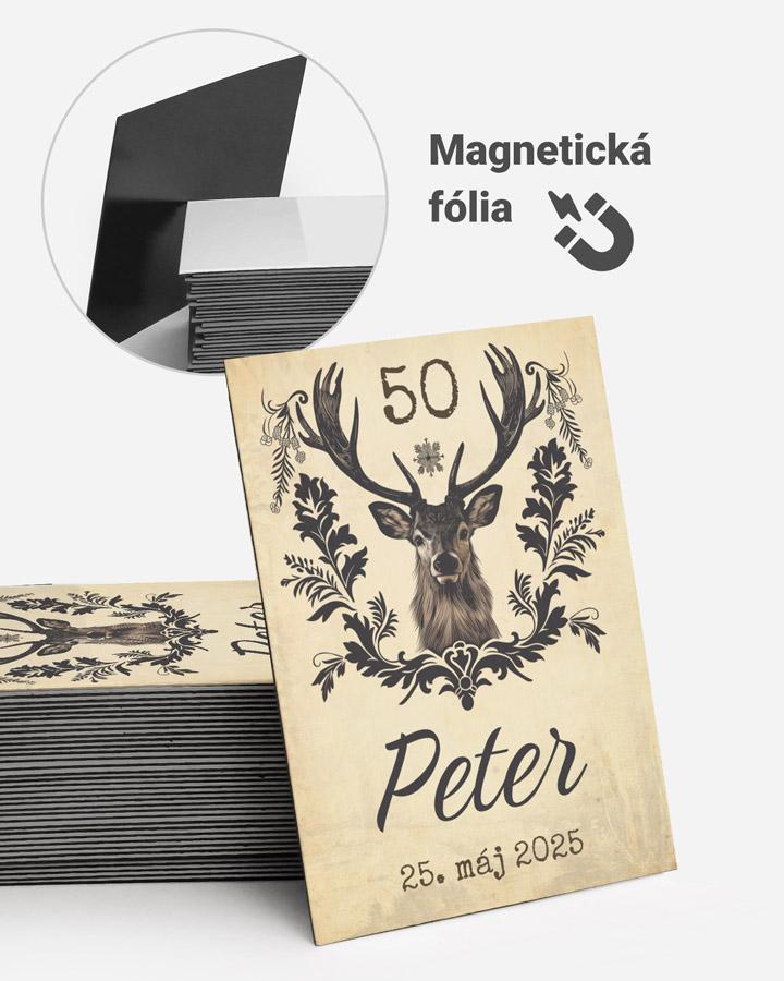 Pamätné magnetky z oslavy  - Jeleň 05