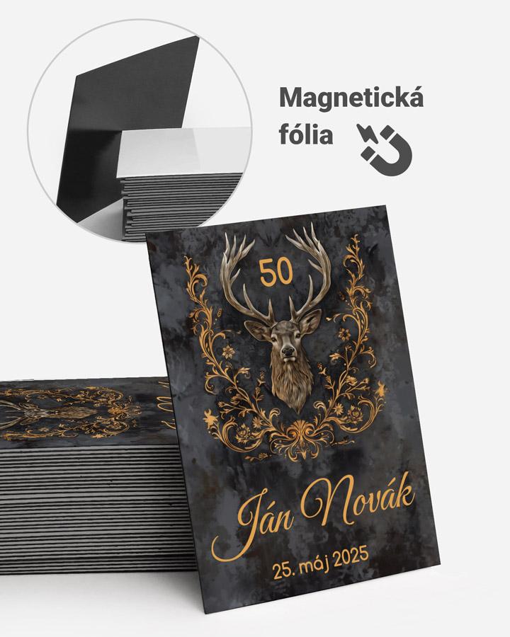 Pamätné magnetky z oslavy  - Jeleň 06