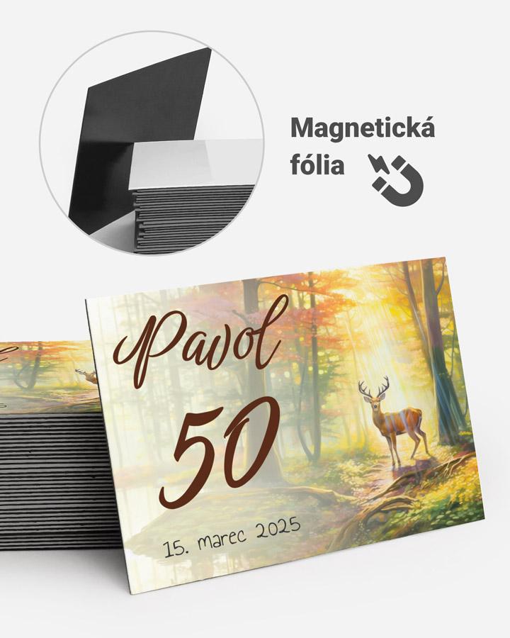 Pamätné magnetky z oslavy  - Jeleň 08